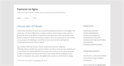 Desktop Screenshot of blog.facturation.pro